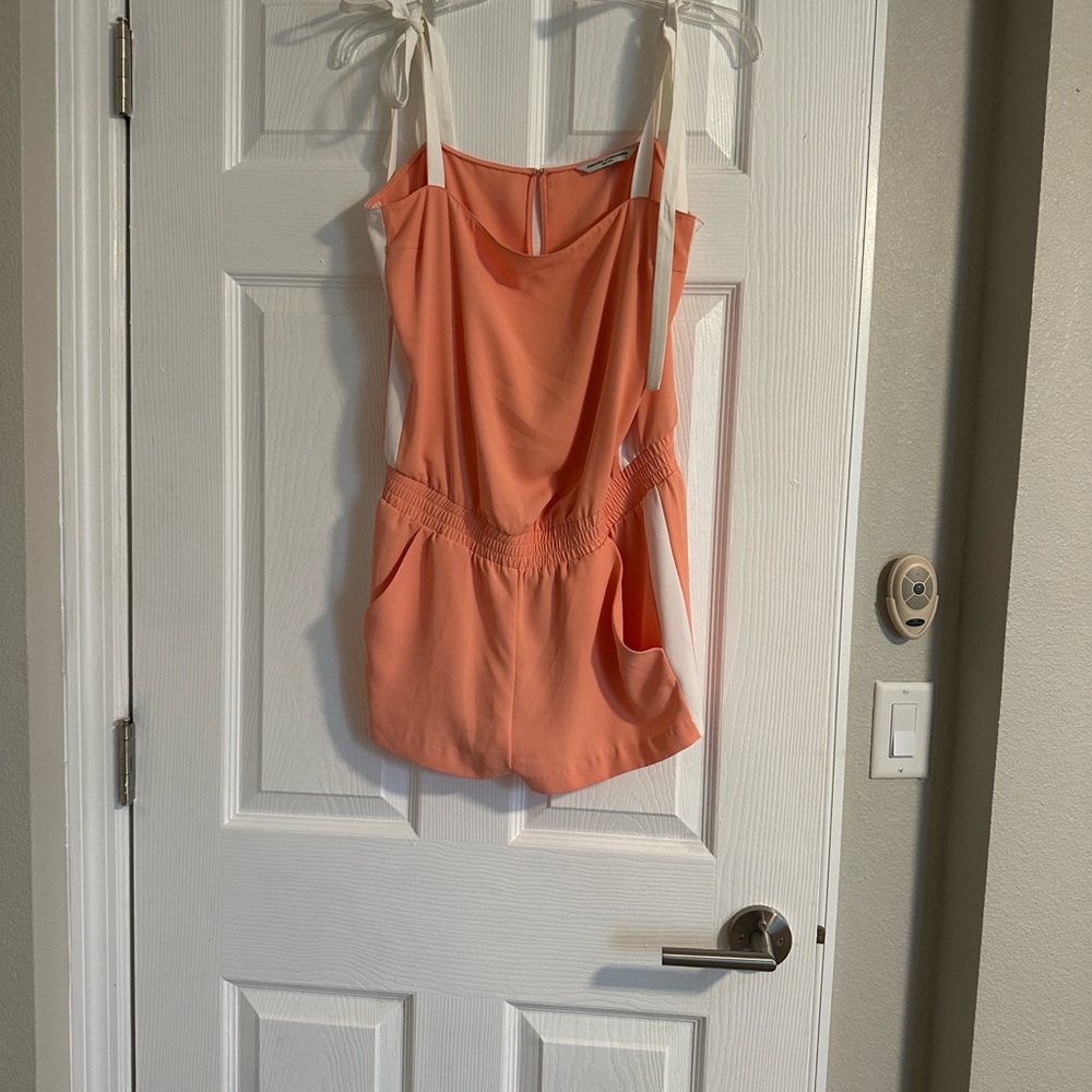 Amanda Uprichard Coral Romper